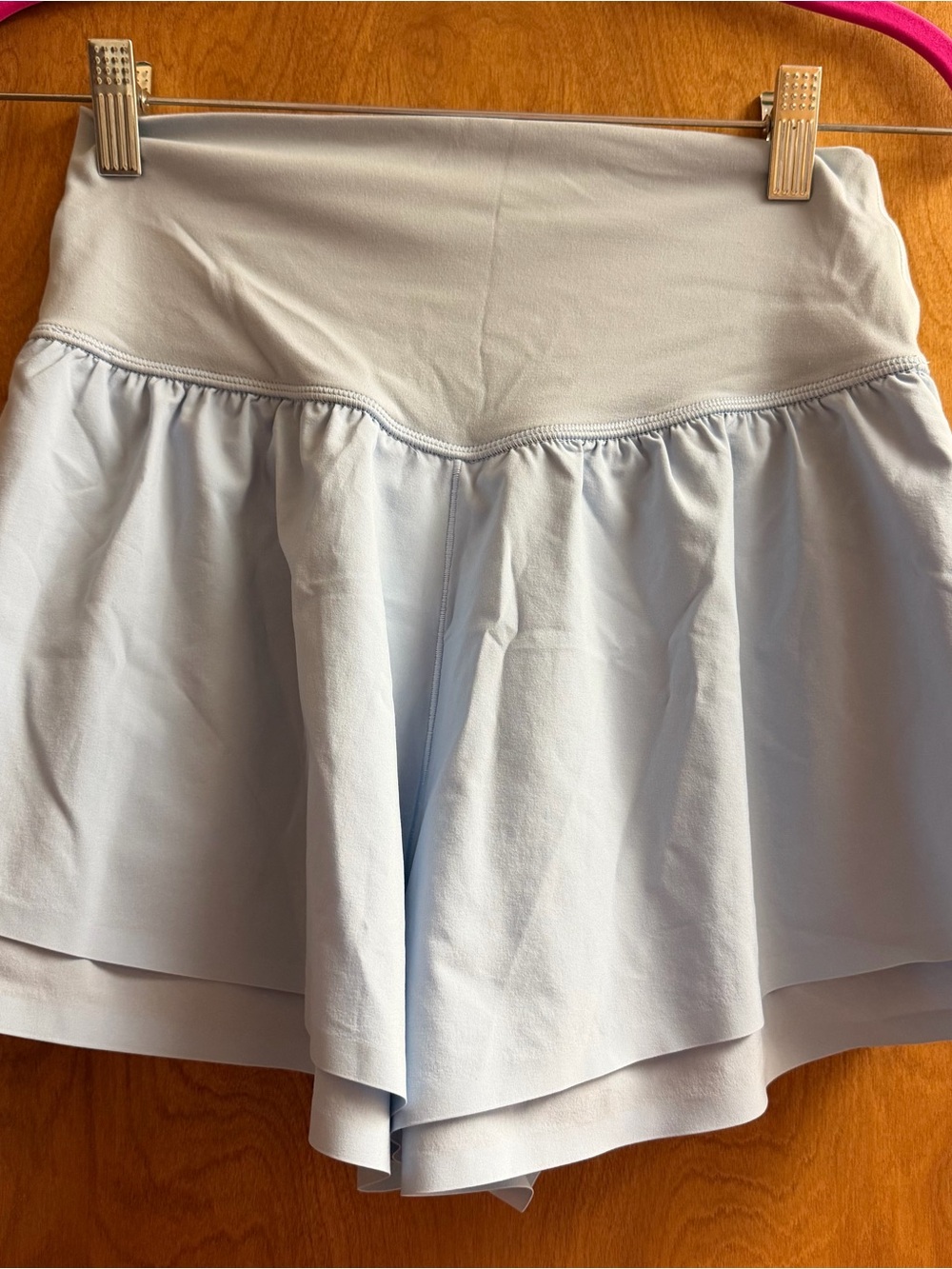 Offline by Aerie Athletic Flowy Shorts Women’s Size Medium Light Blue EUC